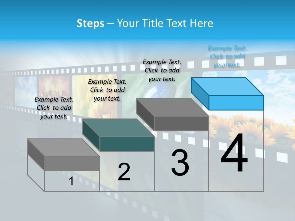 Stream Reflective Watch PowerPoint Template