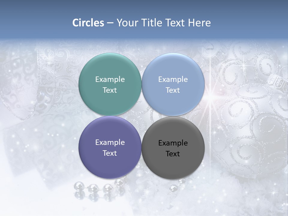 Light Design Blue PowerPoint Template