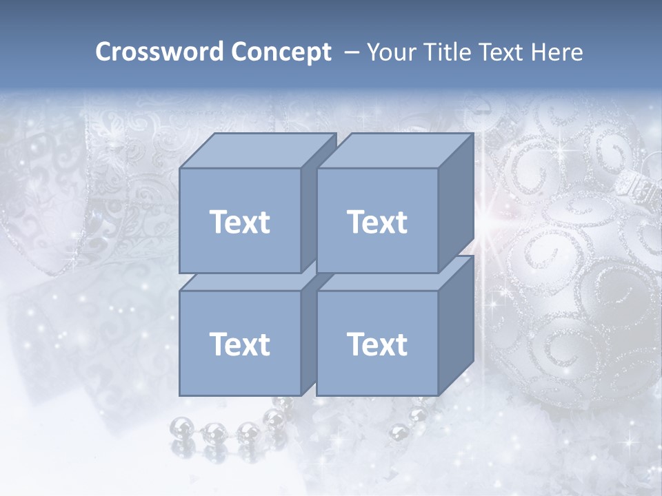 Light Design Blue PowerPoint Template