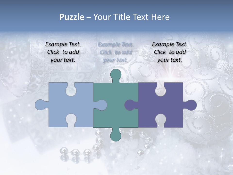 Light Design Blue PowerPoint Template