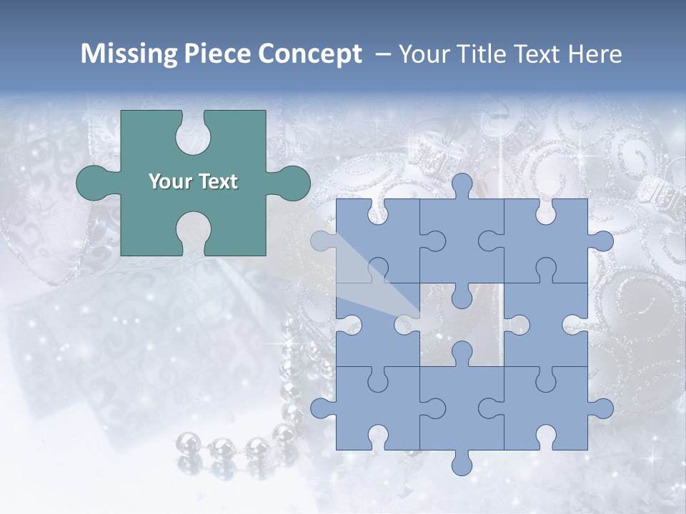 Light Design Blue PowerPoint Template