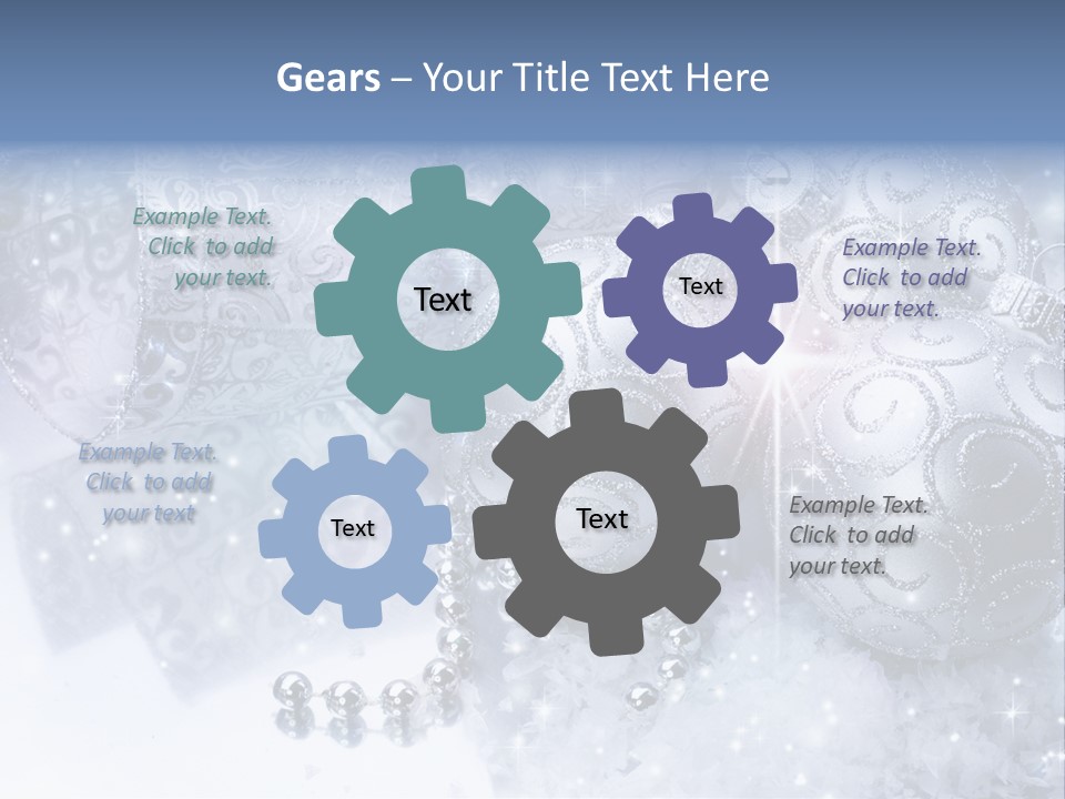 Light Design Blue PowerPoint Template