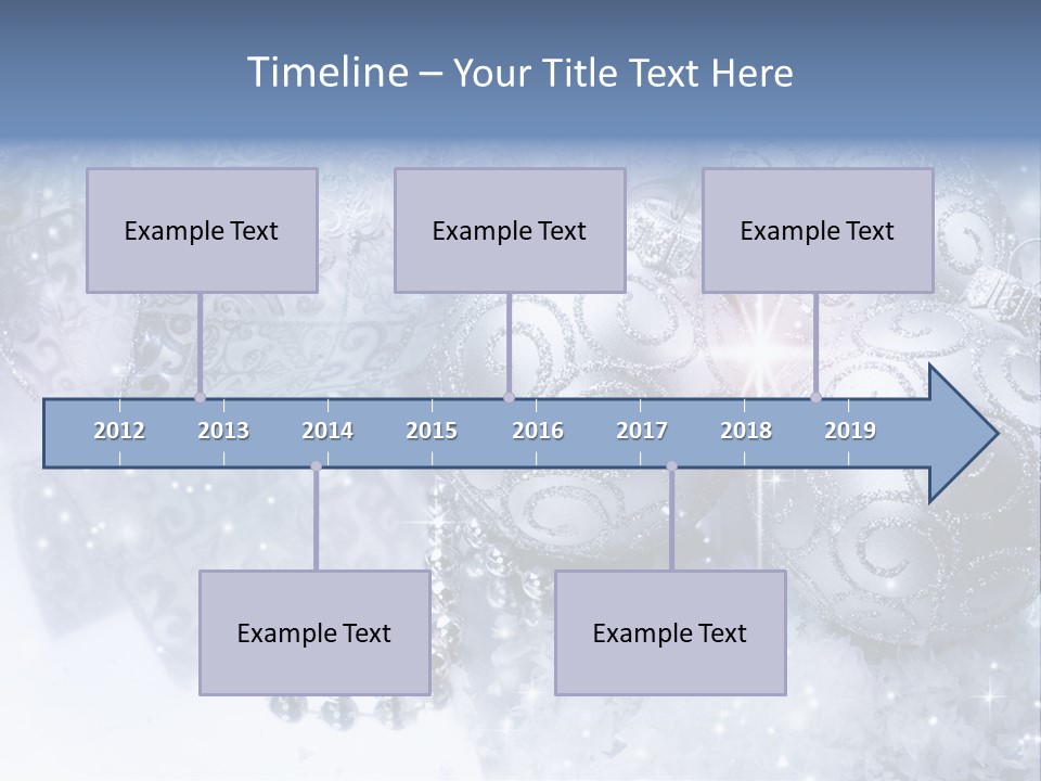Light Design Blue PowerPoint Template