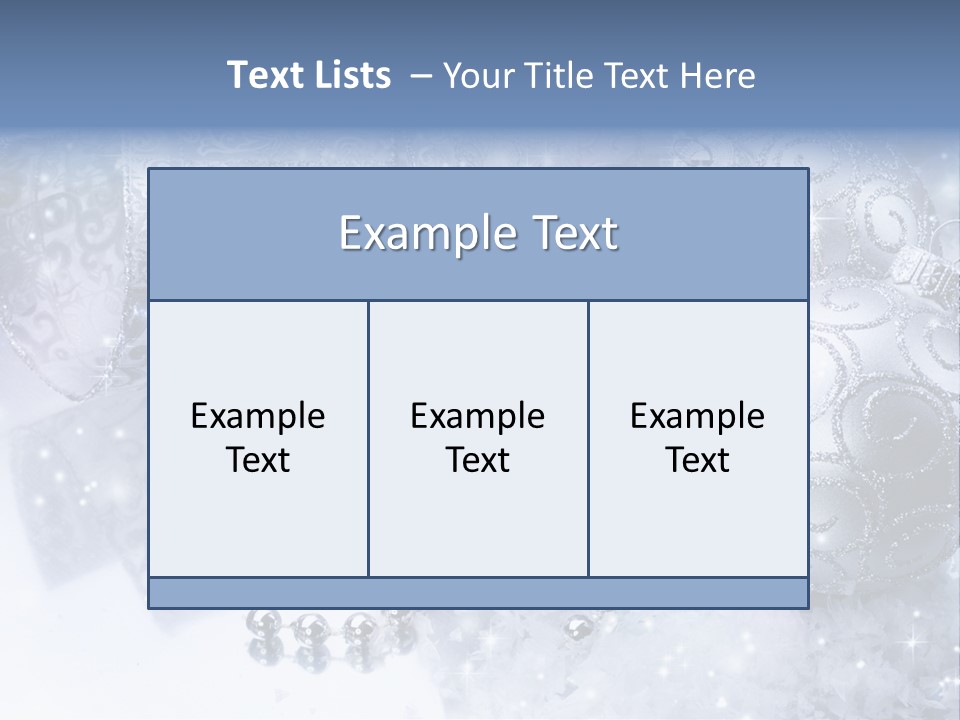 Light Design Blue PowerPoint Template