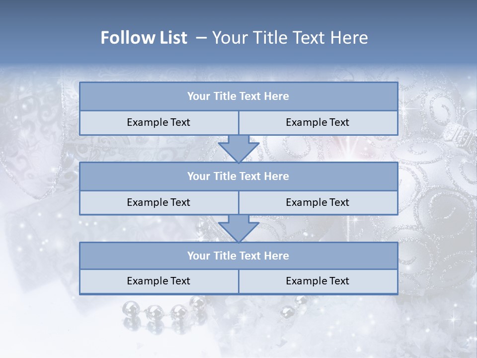 Light Design Blue PowerPoint Template