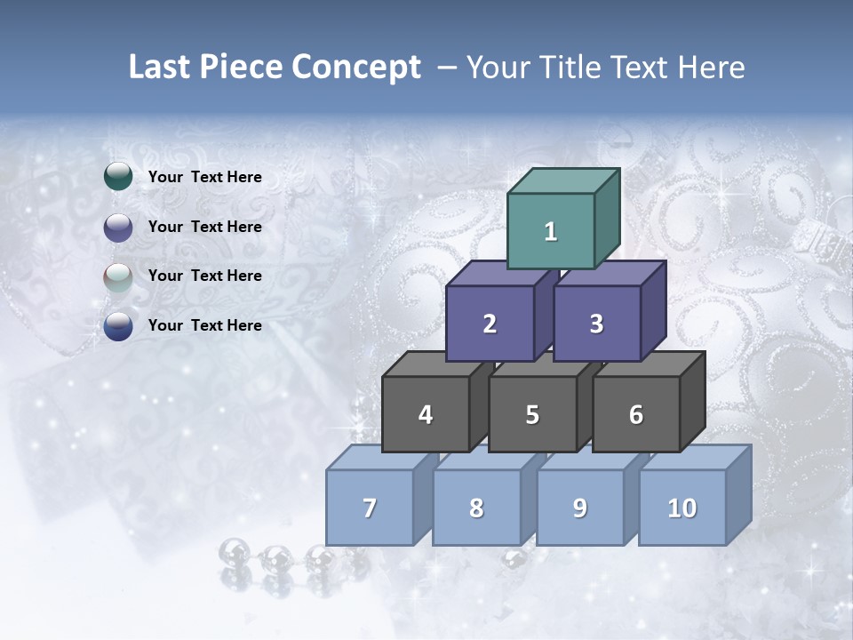 Light Design Blue PowerPoint Template