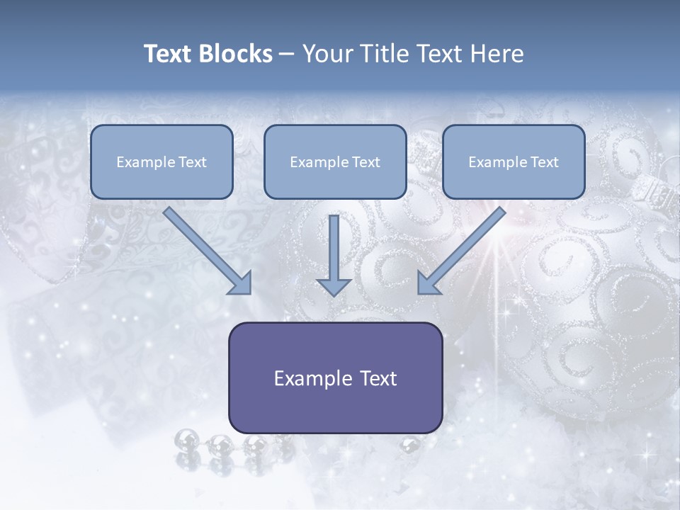 Light Design Blue PowerPoint Template
