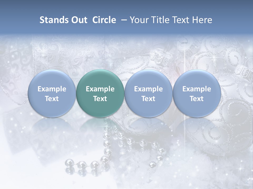 Light Design Blue PowerPoint Template