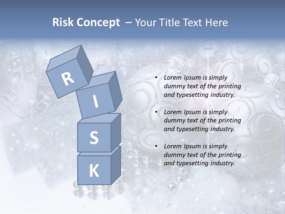 Light Design Blue PowerPoint Template