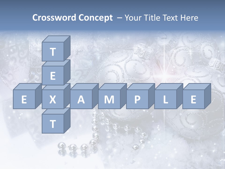 Light Design Blue PowerPoint Template