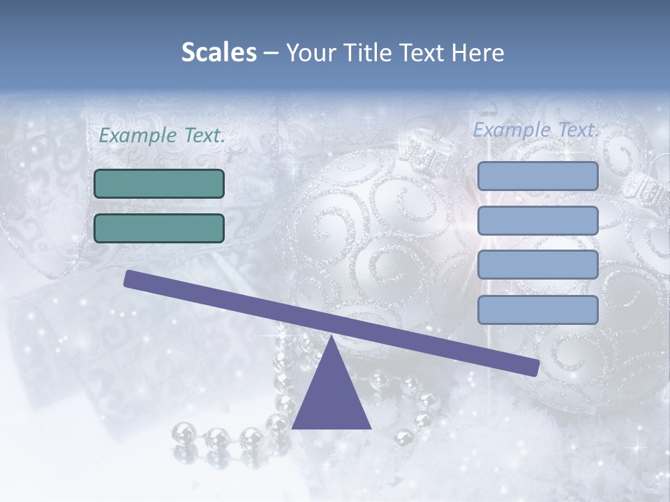 Light Design Blue PowerPoint Template