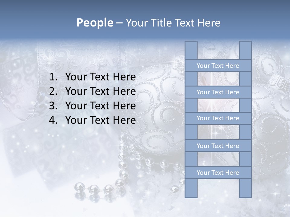 Light Design Blue PowerPoint Template