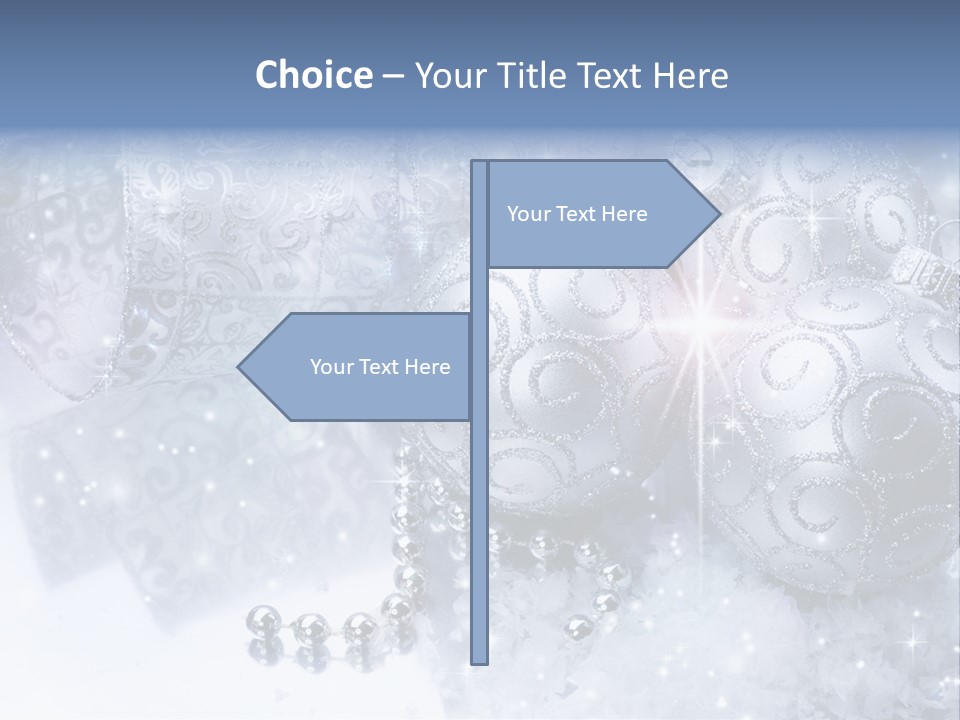 Light Design Blue PowerPoint Template