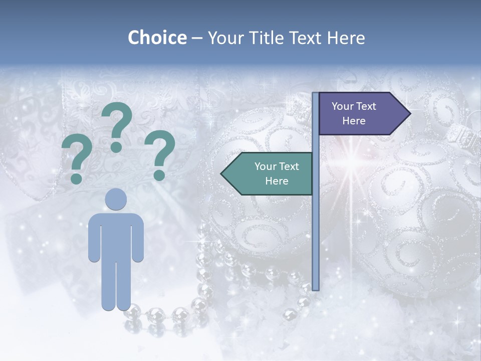 Light Design Blue PowerPoint Template