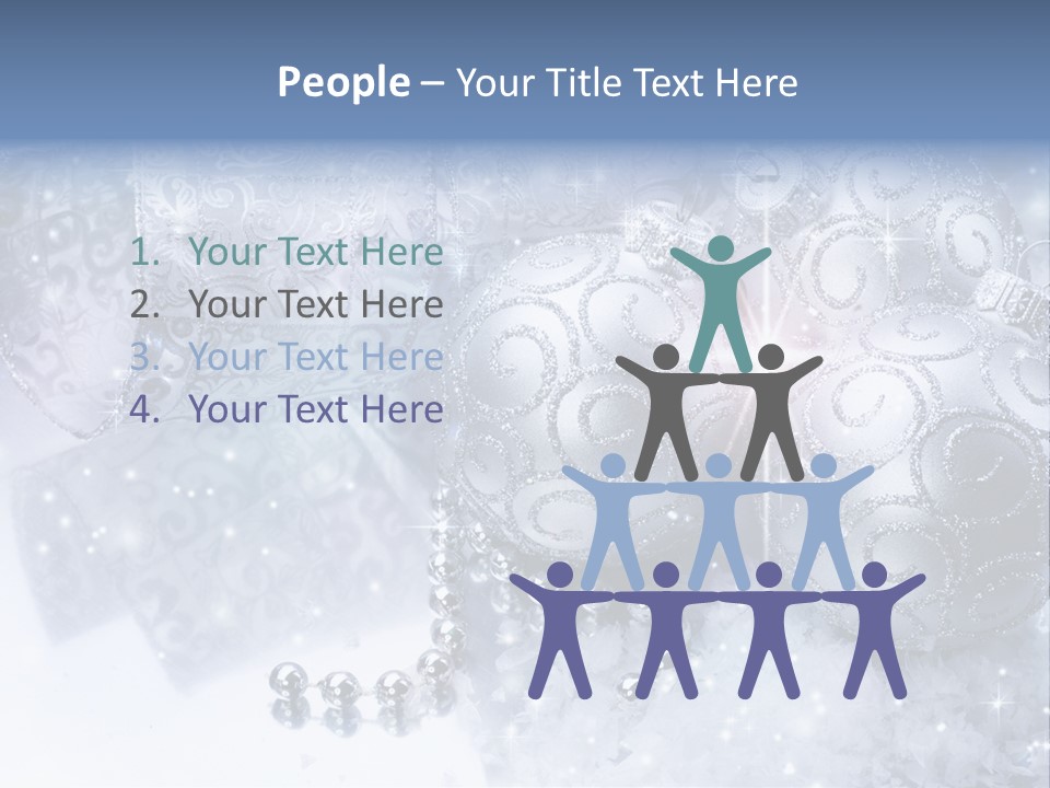 Light Design Blue PowerPoint Template