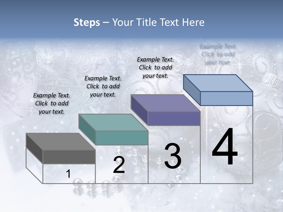 Light Design Blue PowerPoint Template
