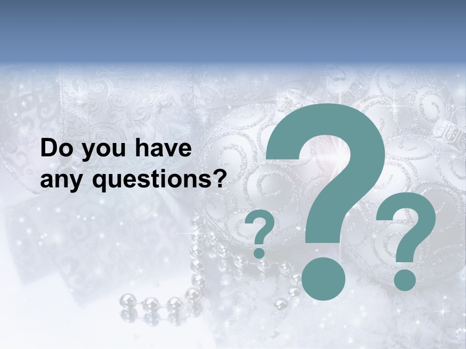 Light Design Blue PowerPoint Template