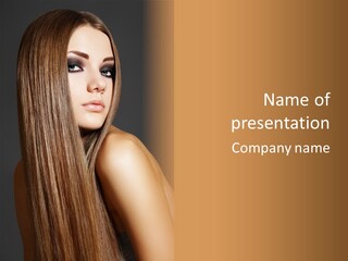 Femininity Cosmetic Perfect PowerPoint Template