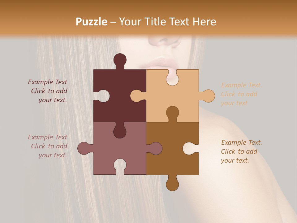 Femininity Cosmetic Perfect PowerPoint Template