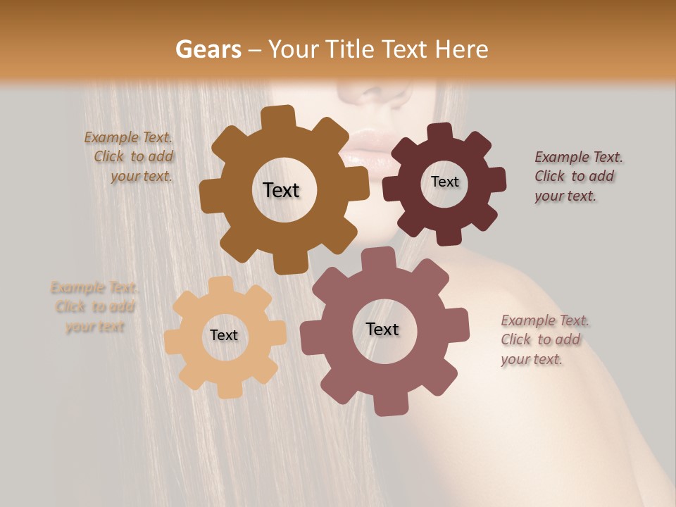 Femininity Cosmetic Perfect PowerPoint Template