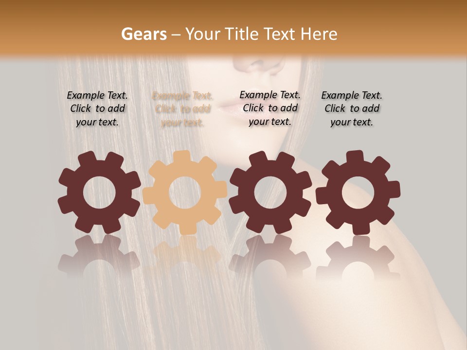 Femininity Cosmetic Perfect PowerPoint Template