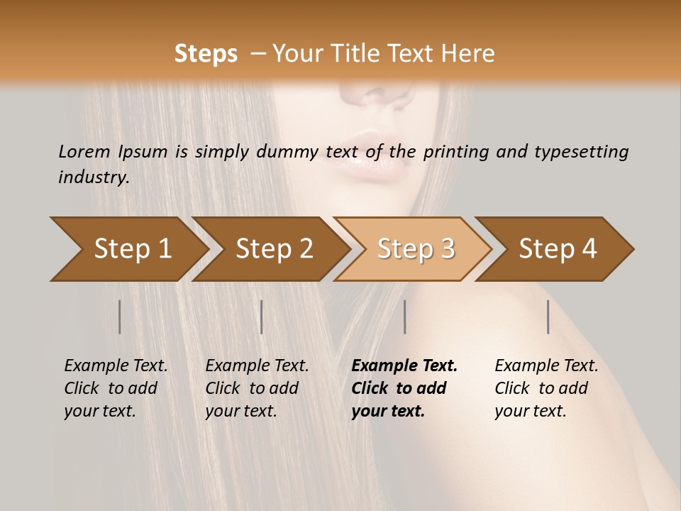 Femininity Cosmetic Perfect PowerPoint Template