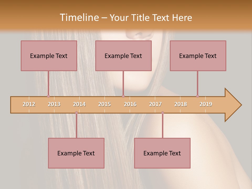 Femininity Cosmetic Perfect PowerPoint Template