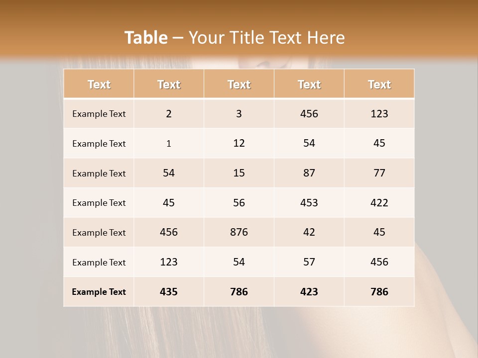Femininity Cosmetic Perfect PowerPoint Template