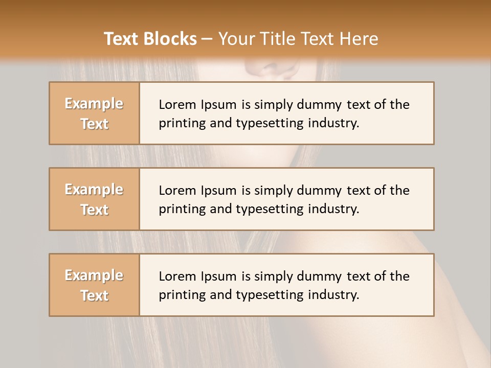 Femininity Cosmetic Perfect PowerPoint Template