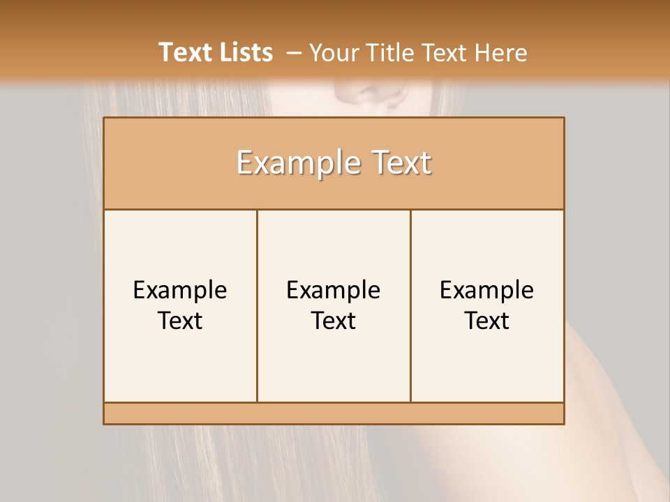 Femininity Cosmetic Perfect PowerPoint Template