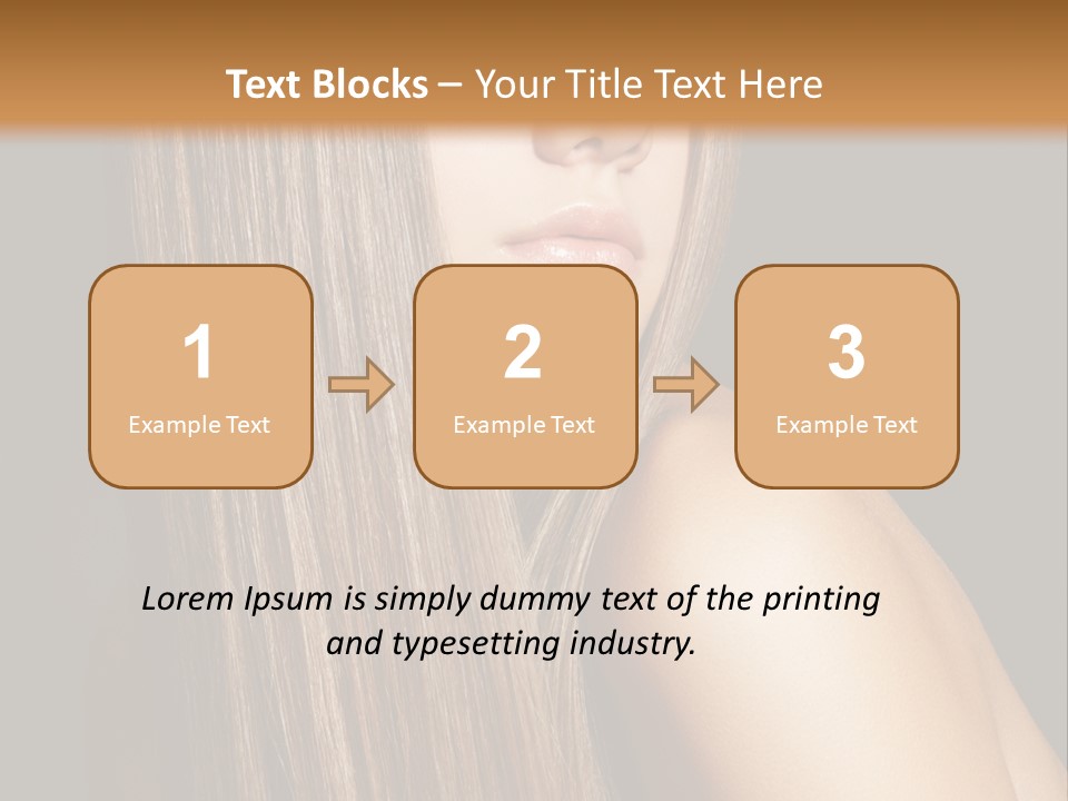 Femininity Cosmetic Perfect PowerPoint Template