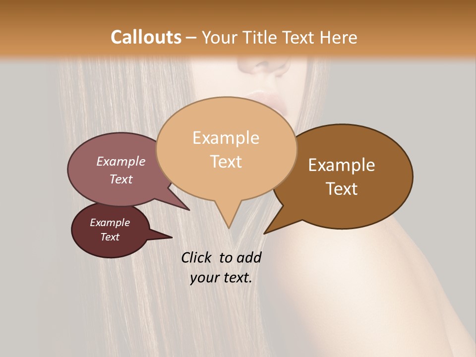 Femininity Cosmetic Perfect PowerPoint Template