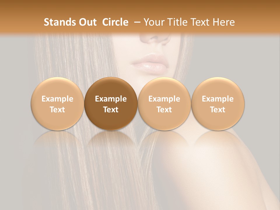 Femininity Cosmetic Perfect PowerPoint Template