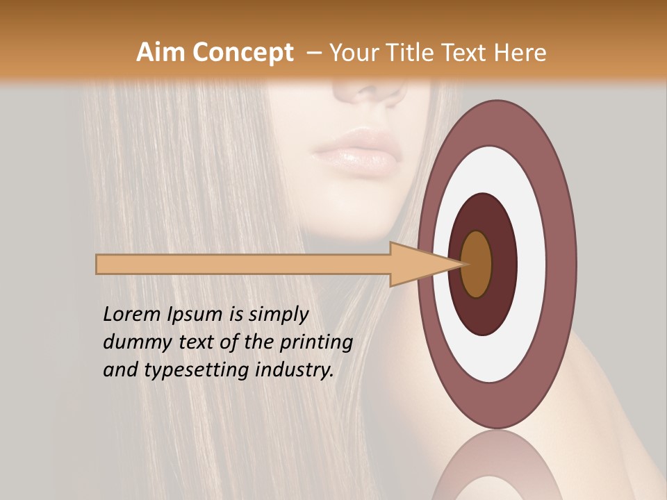Femininity Cosmetic Perfect PowerPoint Template