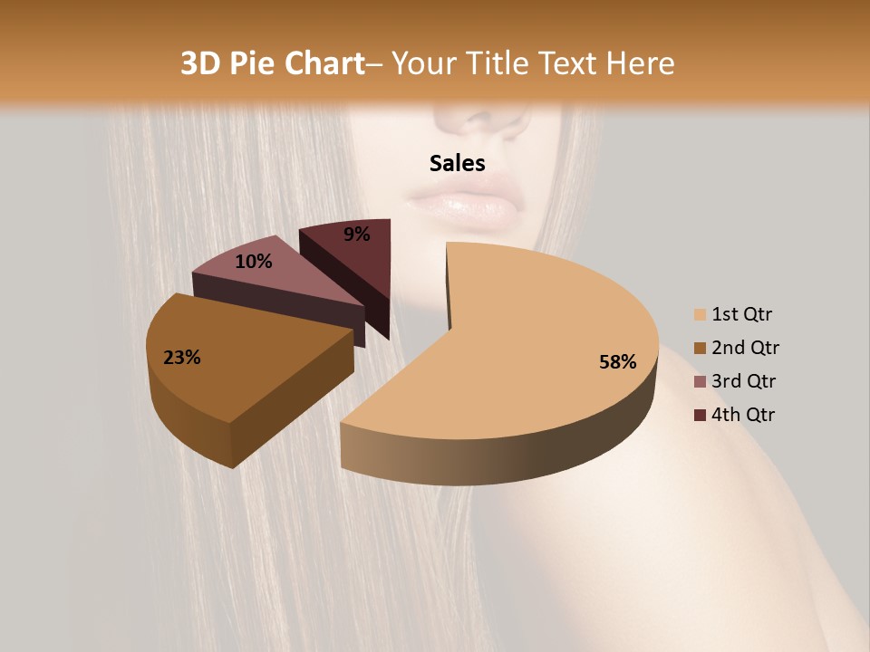 Femininity Cosmetic Perfect PowerPoint Template