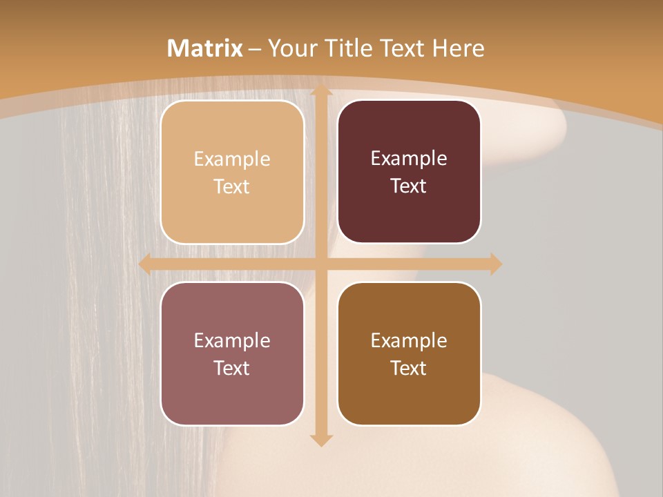 Cosmetic Purity Shoulder PowerPoint Template