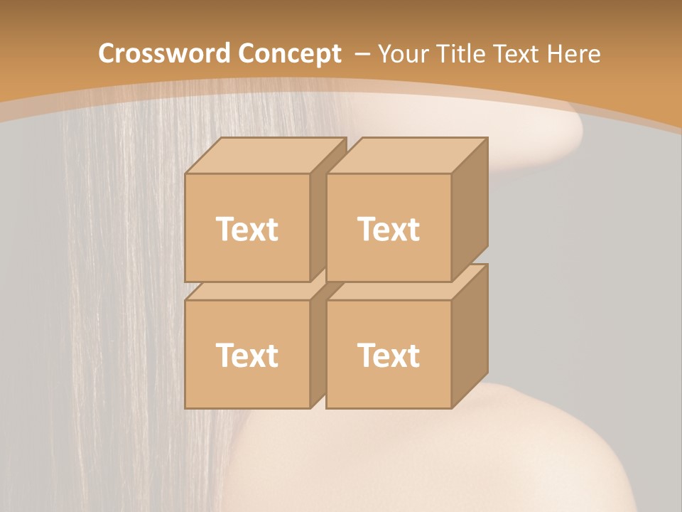 Cosmetic Purity Shoulder PowerPoint Template