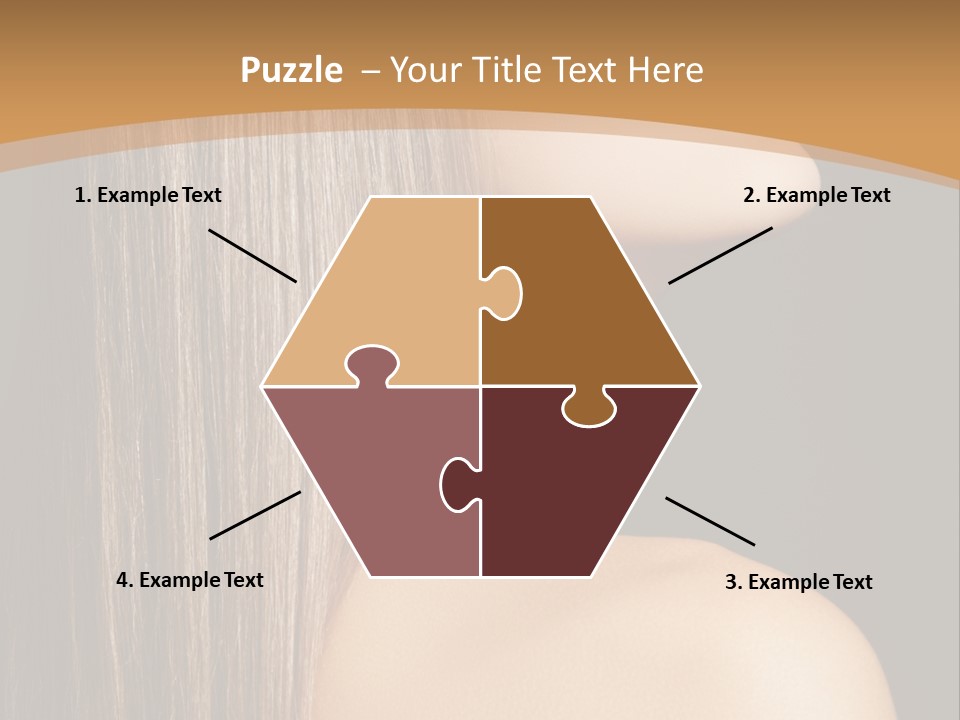 Cosmetic Purity Shoulder PowerPoint Template