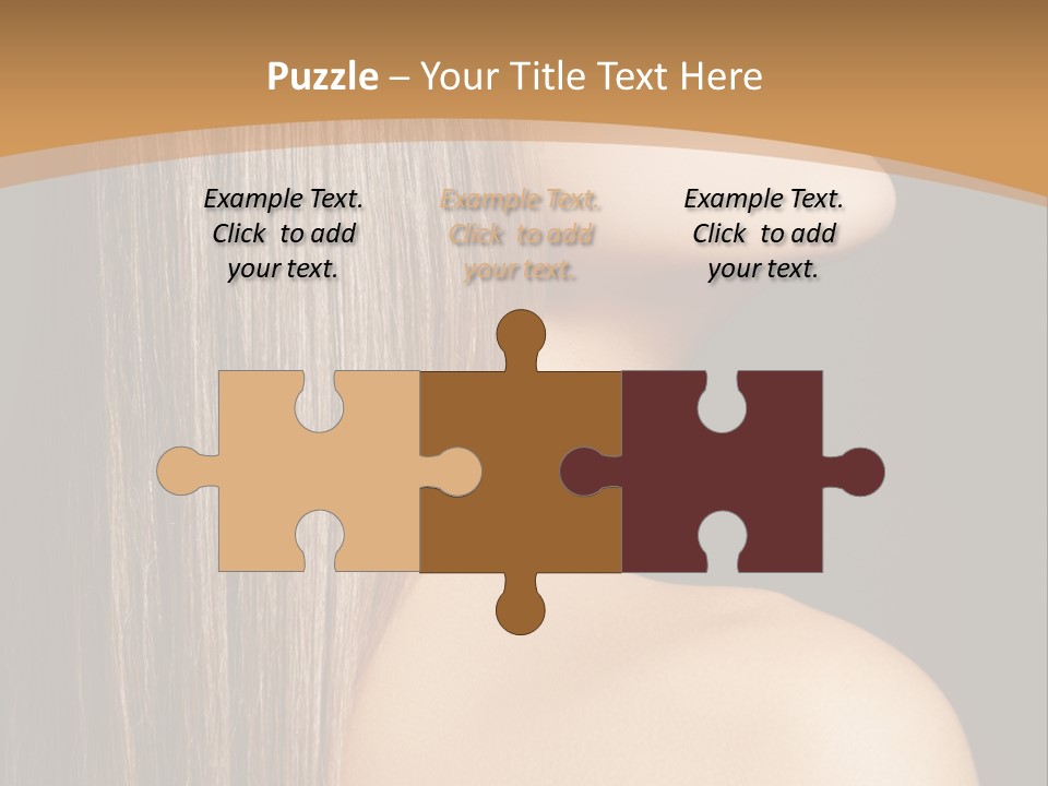 Cosmetic Purity Shoulder PowerPoint Template