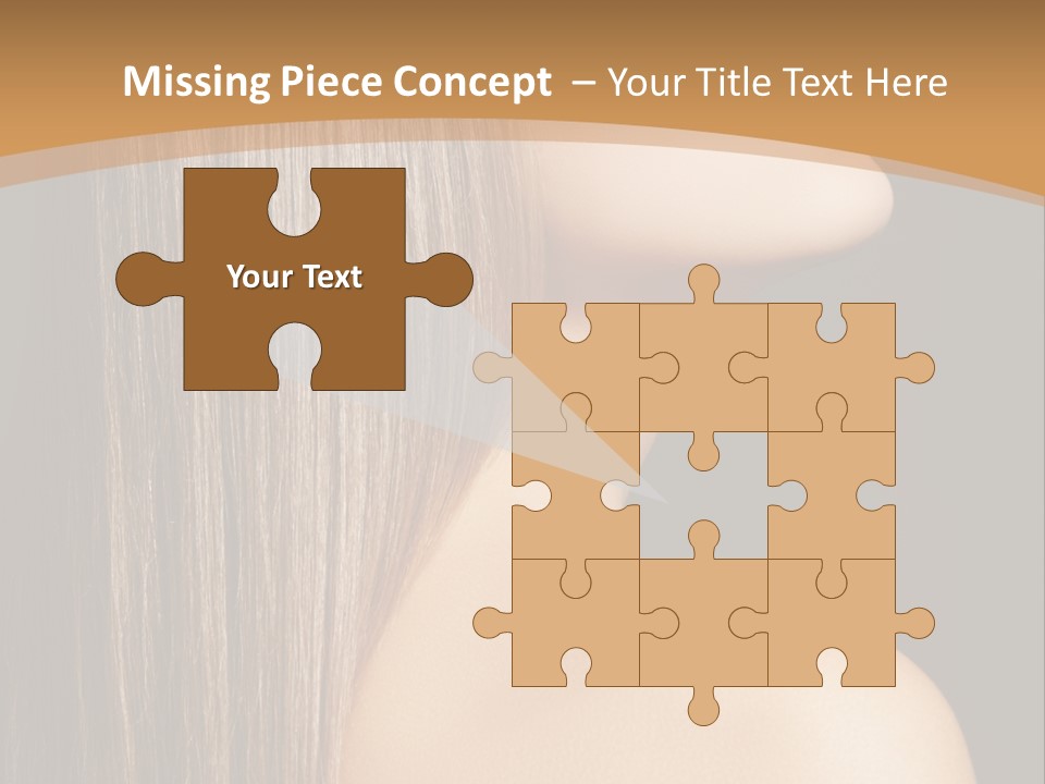 Cosmetic Purity Shoulder PowerPoint Template