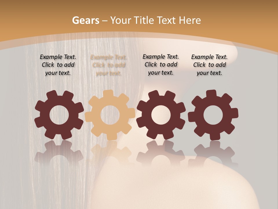 Cosmetic Purity Shoulder PowerPoint Template