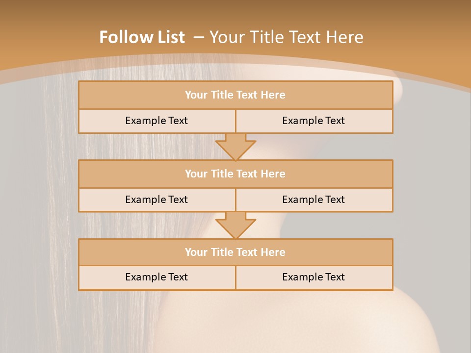 Cosmetic Purity Shoulder PowerPoint Template