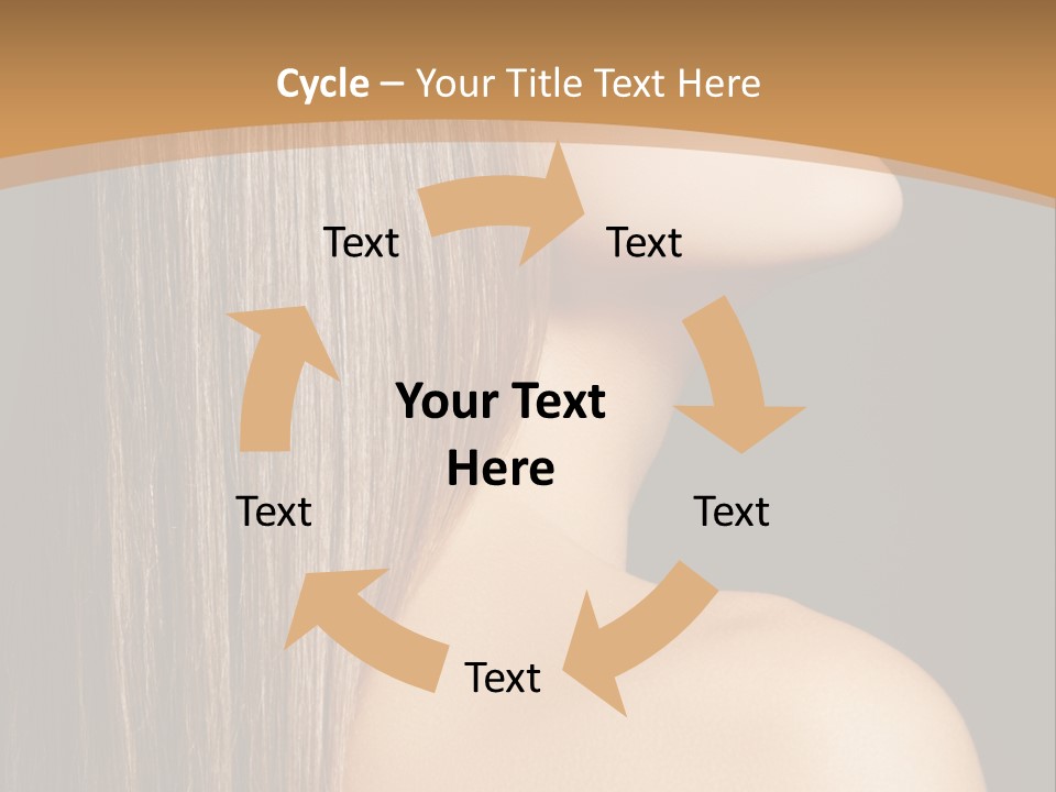 Cosmetic Purity Shoulder PowerPoint Template