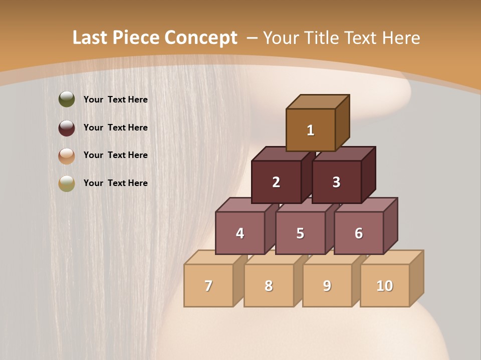 Cosmetic Purity Shoulder PowerPoint Template