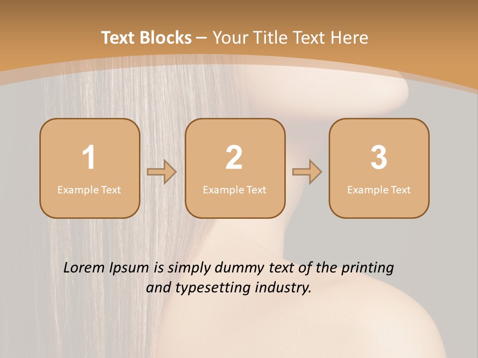Cosmetic Purity Shoulder PowerPoint Template