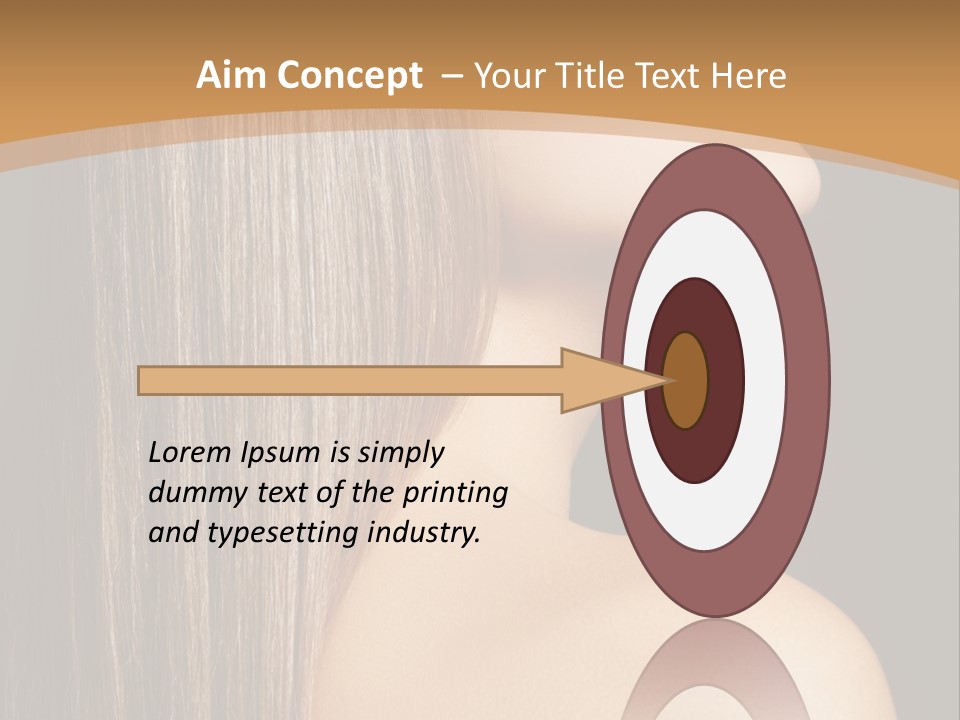 Cosmetic Purity Shoulder PowerPoint Template