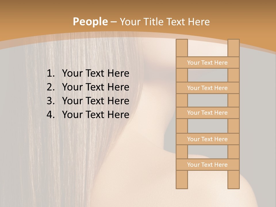 Cosmetic Purity Shoulder PowerPoint Template