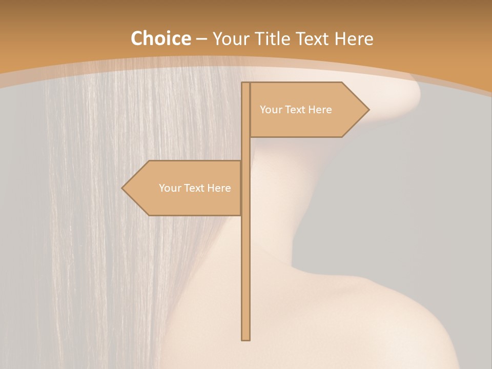 Cosmetic Purity Shoulder PowerPoint Template