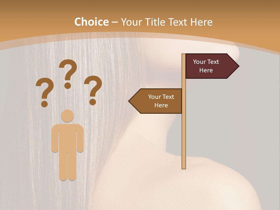 Cosmetic Purity Shoulder PowerPoint Template