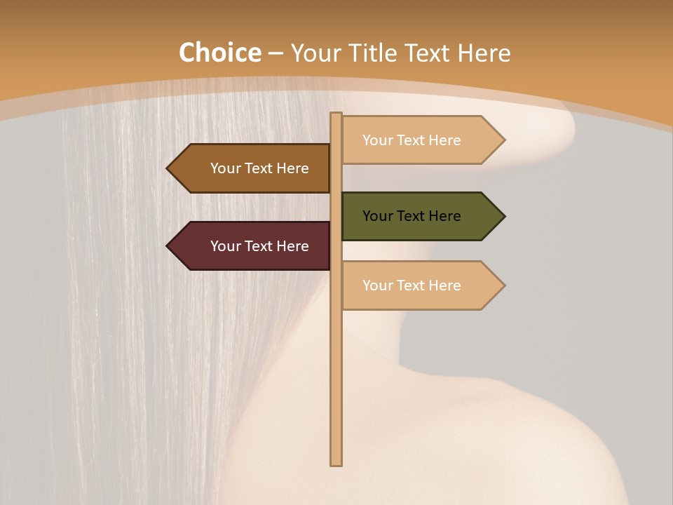 Cosmetic Purity Shoulder PowerPoint Template